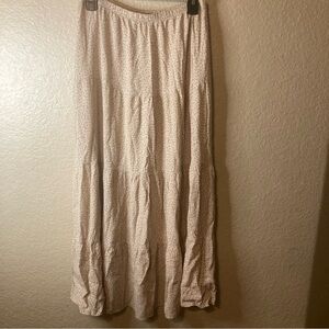 Brandy Melville Floral Maxi Skirt Stretchy Fairy Cottage Core Y2K Boho Prairie